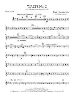 Waltz No. 2 von Dmitri Schostakowitsch (Download) 