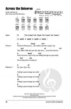 Acoustic Rock Guitar Chord Songbook 