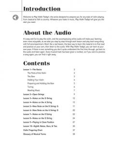 Play Violin Today Level 1 Book And Online Audio von Sharon Stosur im Alle Noten Shop kaufen