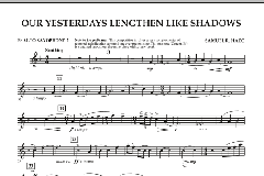 Our Yesterdays Lengthen Like Shadows von Samuel R. Hazo (Download) 