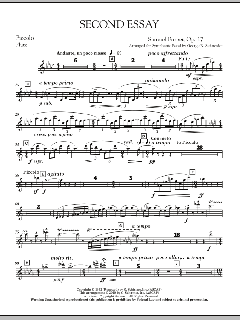 Second Essay von Samuel Barber (Download) 