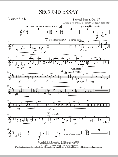 Second Essay von Samuel Barber (Download) 