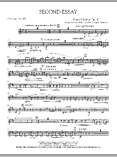 Second Essay von Samuel Barber (Download) 