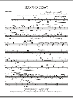 Second Essay von Samuel Barber (Download) 