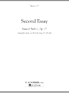 Second Essay von Samuel Barber (Download) 