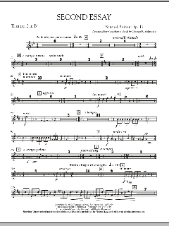 Second Essay von Samuel Barber (Download) 