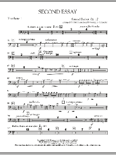 Second Essay von Samuel Barber (Download) 