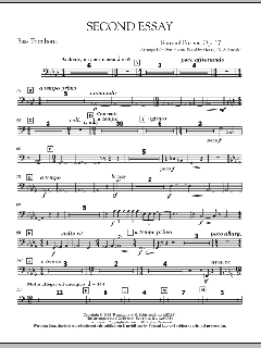 Second Essay von Samuel Barber (Download) 