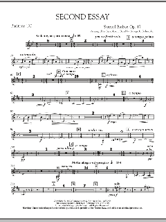 Second Essay von Samuel Barber (Download) 