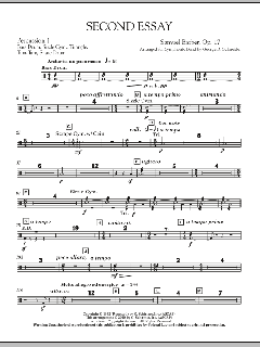 Second Essay von Samuel Barber (Download) 