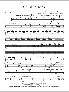 Second Essay von Samuel Barber (Download) 