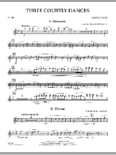 Three Courtly Dances (Download) 