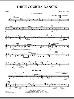 Three Courtly Dances (Download) 