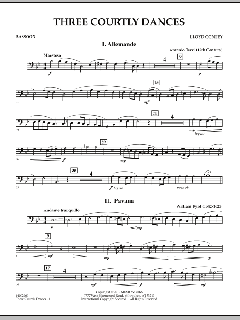 Three Courtly Dances (Download) 