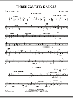 Three Courtly Dances (Download) 