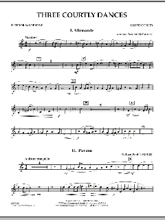 Three Courtly Dances (Download) 