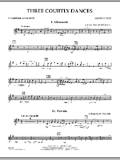 Three Courtly Dances (Download) 