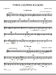 Three Courtly Dances (Download) 