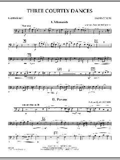 Three Courtly Dances (Download) 