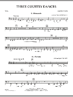 Three Courtly Dances (Download) 