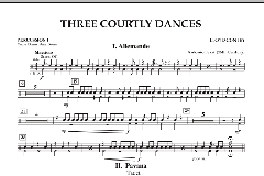 Three Courtly Dances (Download) 