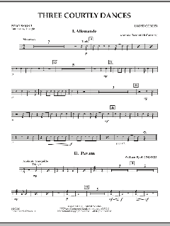 Three Courtly Dances (Download) 