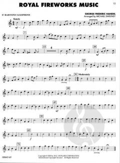 Concert Favorites Vol. 2 Baritone Sax 