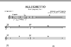 Allegretto aus: Symphonie Nr. 7 A-Dur op. 92 von Ludwig van Beethoven (Download) 