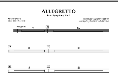Allegretto aus: Symphonie Nr. 7 A-Dur op. 92 von Ludwig van Beethoven (Download) 