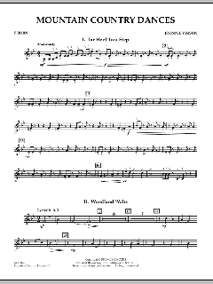 Mountain Country Dances von Johnnie Vinson (Download) 