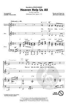 Heaven Help Us All von Stevie Wonder (Download) 