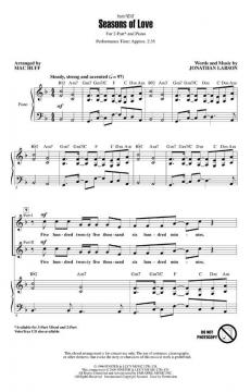 Seasons Of Love (Jonathan Larson) 