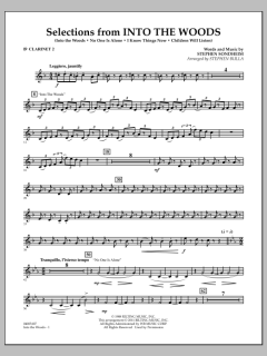 Selections From Into The Woods von Stephen Sondheim (Download) 