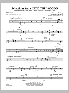 Selections From Into The Woods von Stephen Sondheim (Download) 