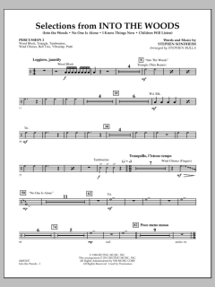 Selections From Into The Woods von Stephen Sondheim (Download) 