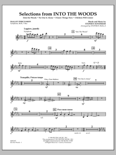 Selections From Into The Woods von Stephen Sondheim (Download) 