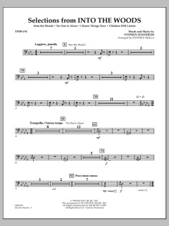 Selections From Into The Woods von Stephen Sondheim (Download) 