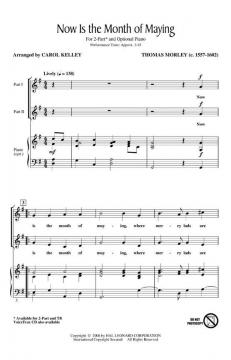 Now Is The Month Of Maying (Thomas Morley) 