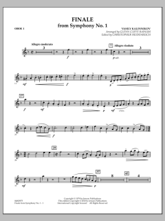 Finale From Symphony No. 1 von Basile Kalinnikov (Download) 
