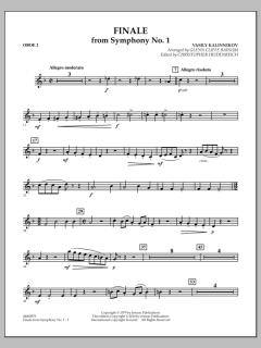 Finale From Symphony No. 1 von Basile Kalinnikov (Download) 