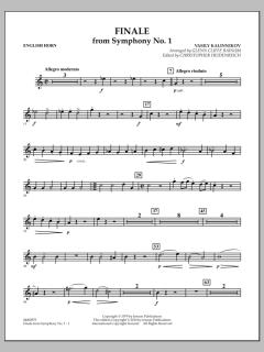 Finale From Symphony No. 1 von Basile Kalinnikov (Download) 