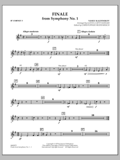 Finale From Symphony No. 1 von Basile Kalinnikov (Download) 