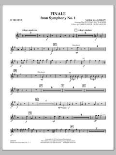 Finale From Symphony No. 1 von Basile Kalinnikov (Download) 