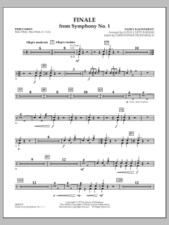 Finale From Symphony No. 1 von Basile Kalinnikov (Download) 