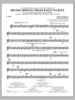 From Rags To Ritz von Irving Berlin (Download) 