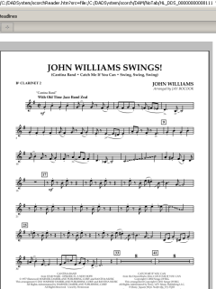 John Williams Swings! (Download) 