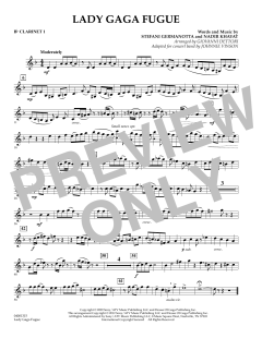 Lady Gaga Fugue von Stefani Germanotta (Download) 