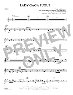 Lady Gaga Fugue von Stefani Germanotta (Download) 