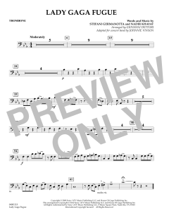 Lady Gaga Fugue von Stefani Germanotta (Download) 