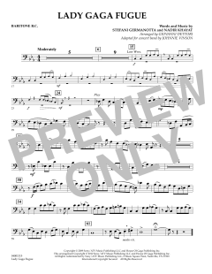 Lady Gaga Fugue von Stefani Germanotta (Download) 